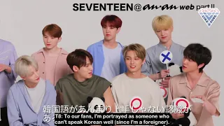 [Eng Sub] 190603 Ananweb Interview SEVENTEEN FULL by Like17Subs