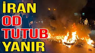 İranda qəzəbli xalq Bəsic qüvvələrinin qərargahlarına od vurur- Xəbəriniz Var?- #canlı Media Turk TV