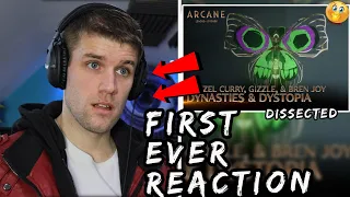 Rapper Reacts to ARCANE LEAGUE OF LEGENDS | Dynasties & Dystopia | Denzel Curry, Gizzle, Bren Joy