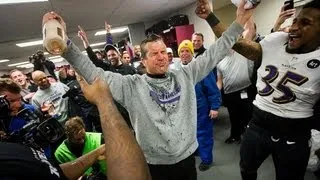 Ravens Win the AFC Championship.  Everyone Goes Nuts.