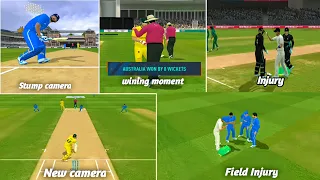 Real Cricket 24 New Mega Update Release 😱 Field Injury New Camera angle Add New players