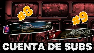 JUGANDO CON CUENTA DE SUSCRIPTORES (DOBLE CUENTA) | MORTAL KOMBAT MOBILE