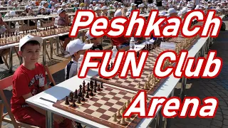 CHESS. PeshkaCh Fun Club Arena (again 500 members) on Lichess.org. LiveStream. 20/03/2020