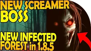 NEW FOGGED INFECTED FOREST + SCREAMER BOSS in UPDATE 1.8.5 - Last Day On Earth Survival Update 1.8.4