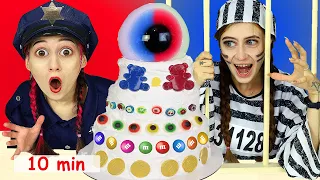 Mukbang Giant Eyeball Jelly Cake 왕눈알젤리케이크 먹방 | MIU