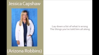 How To Save A Life - Grey's Anatomy Cast (Lyrics)