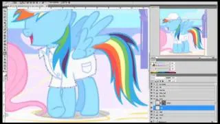 My Little Pony Friendship Is Magic Speedart - Rainbow Dash