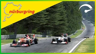 Nürburgring - Nordschleife. Formula A. Gameplay