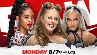 [2022.1.11 GWE RAW] Bianca Belair vs Liv Morgan vs Doudrop (#1 Contendership Triple Threat Match)