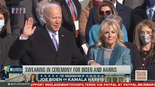 WATCH: Joe Biden Sworn In As The 46th President Of The United States