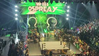 Will Ospreay’s entrance at AEW: Dynasty live in St Louis!  (4-21-2024)