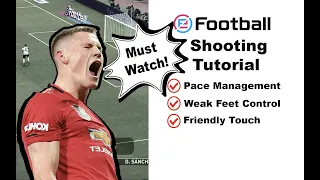 efootball manual shooting methodology
