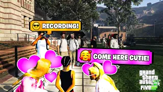 😍BOOGIE GETS KISSED BY TWO CHEERLEADERS AT SCHOOL & BLUSHES! (GTA RP FUNNY MOMENTS) PT. 49