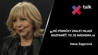 Odešla zpěvačka Hana Zagorová. Připomeňte si jí v rozhovoru pro XTV.