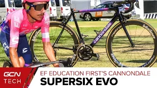 EF Education First Pro Cycling's Cannondale SuperSix EVO | Lachlan Morton's Race Bike