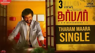 DARBAR (Tamil) - Tharam Maara Single (Lyric Video) | Rajinikanth | AR Murugadoss | Anirudh