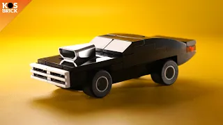 Lego Dodge Charger 1970 Fast & Furious Mini Vehicles (Tutorial)