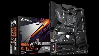 GIGABYTE B550 AORUS ELITE V2 🎯  Motherboard Unboxing and Overview