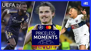 #UCL PRICELESS MOMENTS of the Week | Rüdiger, Sabitzer, Mbappé...