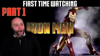 DC fans  First Time Watching Marvel! - Iron Man - Movie Reaction - Part 1/2