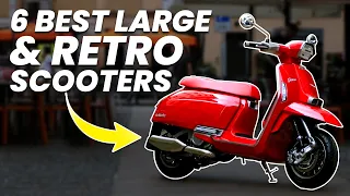 The Six Best Retro Scooters You Can Buy In 2023! ⭐ Large Capacity Only ⭐