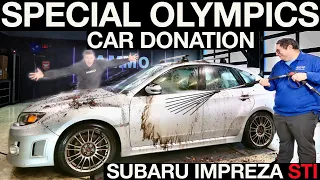 Can a Detail Transform this Abandoned Impreza STI for Special Olympics?