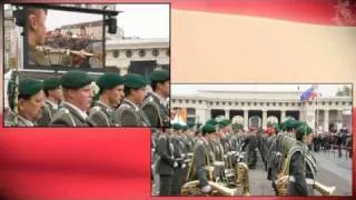 die Angelobung 2010 am Heldenplatz