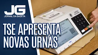 TSE apresenta novas urnas e promete mais segurança