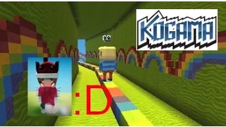 Kogama - Rainbow Parkour - (Speed Run #2) !