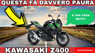 KAWASAKI Z400 - È LA MIGLIOR MOTO DA STRADA per PATENTE A2? RIVALE DELLA KTM DUKE390? - RECENSIONE