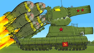 Rocket of the USSR - Cartoons about tanks