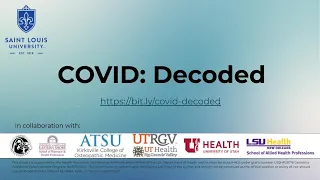 COVID Decoded Part 5: Gerontology with Dr. John Morley