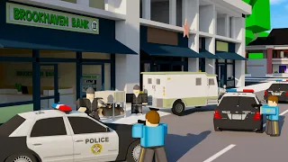 BANK HEIST IN BROOKHAVEN RP!