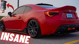 FRS/BRZ/86 GETS A CRAZY AIR SUSPENSION SETUP!