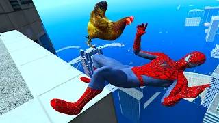 GTA Flooded Los Santos ep.3 | Spiderman Parkour