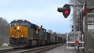 CSX Passing New Crossing Protection @ Rocks