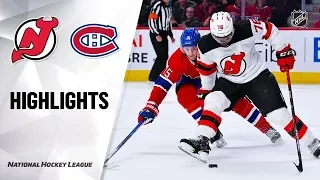 Монреаль - Нью-Джерси / NHL Highlights | Devils @ Canadiens 11/16/19