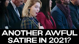 Short Movie Review: France (2021) | Another boring and unfunny satire in 2021. #shorts