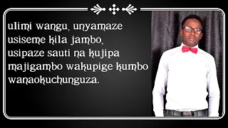 Vita ya maneno (Arnold Juma ft Ann Koyo) video lyrics by Ian Kigen.