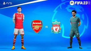 FIFA 23 - Arsenal vs. Liverpool Ft. Havertz, Declan Rice, | Premier League | PS5™ Gameplay [4K60]