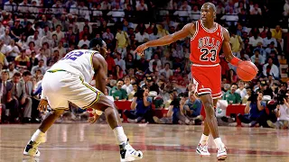 The Day Michael Jordan Showed Karl Malone Who Is The Boss