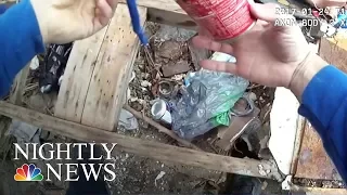 Body Camera Shows Baltimore Police Officer Allegedly Planting Evidence | NBC Nightly News