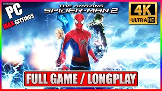 THE AMAZING SPIDERMAN 2 FULL GAME / LONGPLAY PC Gameplay [NO COMMENTARY]  60fps 4k