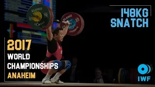 Jeongsik Won | 148kg Snatch
