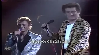 Johnny Hallyday & Eddy Mitchell  -  Sur la route de Memphis ( Printemps de Bourges )