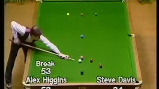 Alex Higgins vs Steve Davis - Masters - Part 1