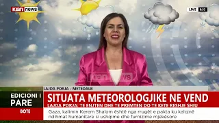 Situata meteorologjike në vend, rikthehen reshjet e shiut