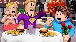 His RICH GIRLFRIENDS Family HATED Him! (A Roblox Movie)