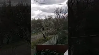 Прилет российской ракеты с кассетными боеприпасами, село Дружковка
