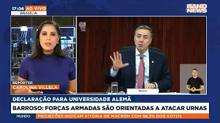 Barroso: Forças Armadas são orientadas a atacar urnas